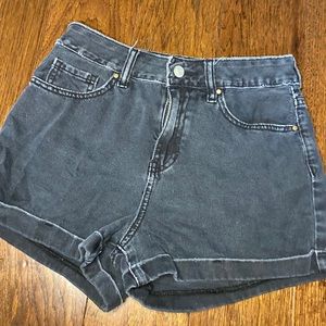 Pacsun Black Mom Shorts